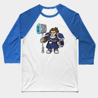 Dwarf Paladin Baseball T-Shirt